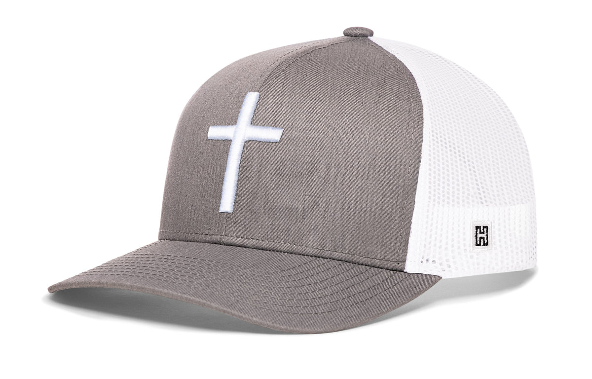 Cross Trucker Hat  |  Christian Snapback
