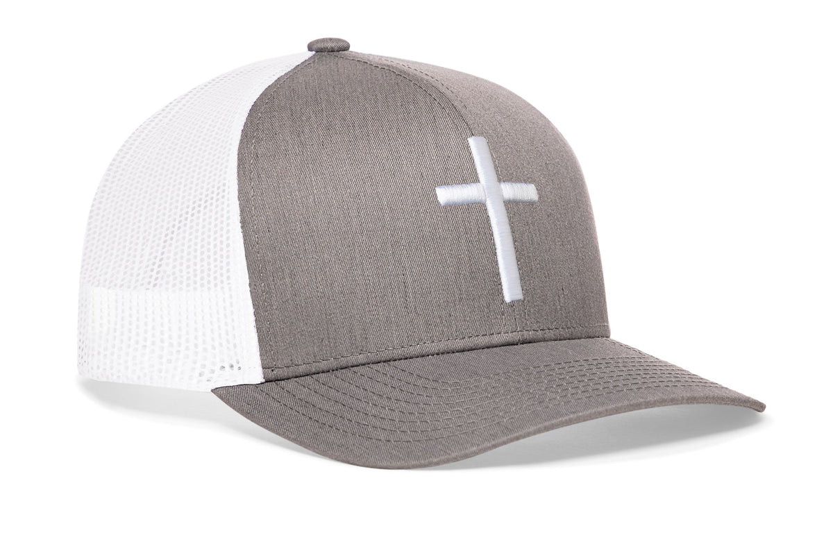 Cross Trucker Hat  |  Christian Snapback