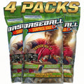 4-Pack Presstine Baseball Trading Cards Surprise Bag