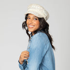 Emmy Lou - Cut & Sew Tweed Cabbie Hat