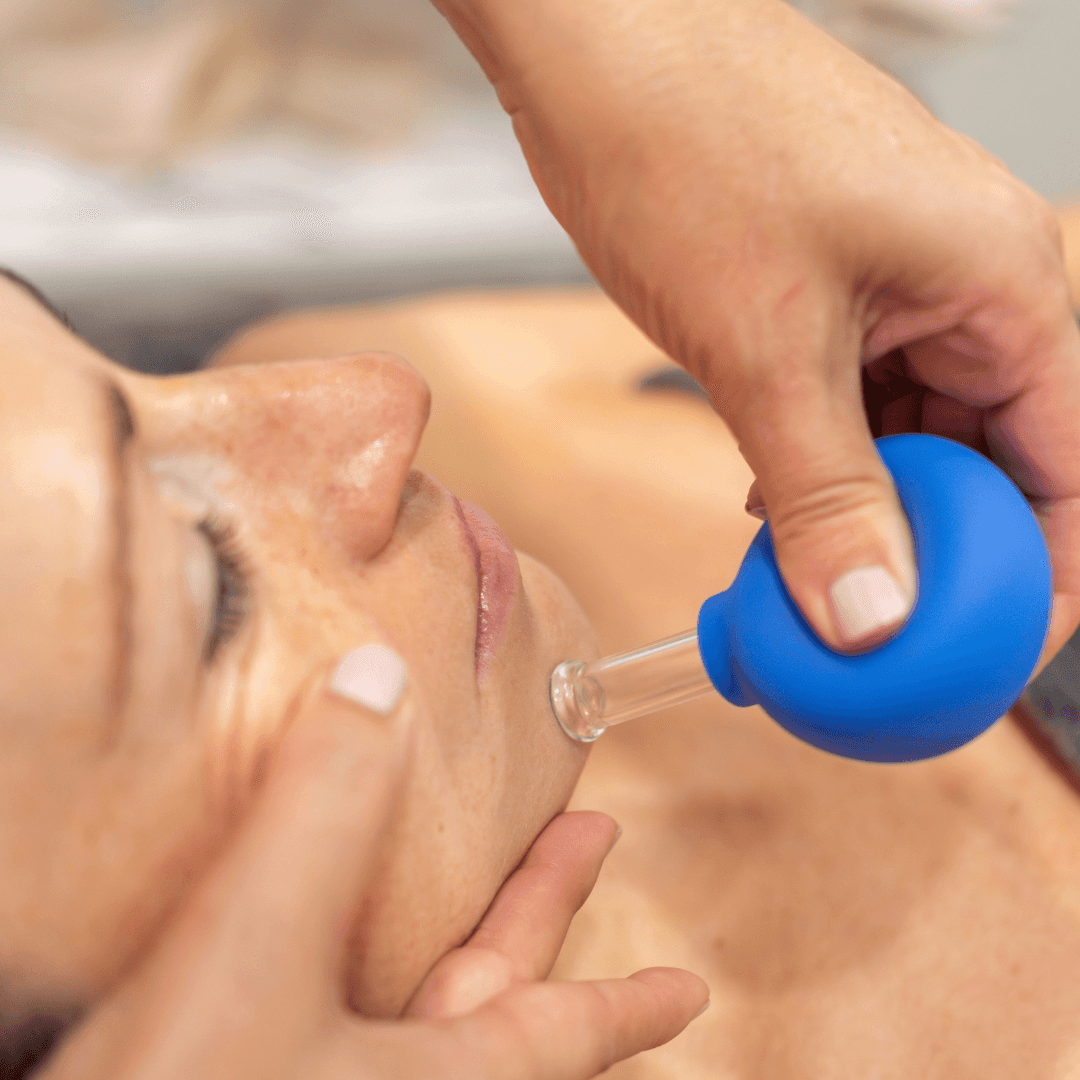Glass Facial Cupping 2pc Set