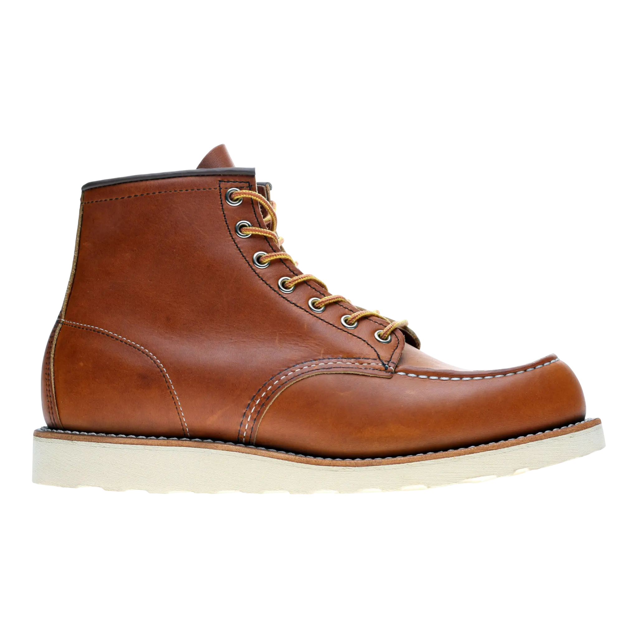 Red Wing Heritage 875 6-Inch Classic Moc Toe Men's Boots — Oro Legacy Leather