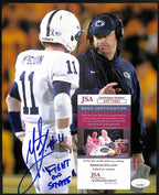 Matt McGloin PSU Penn State Signed/Inscribed Fight on State 8x10 Photo JSA191898
