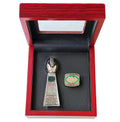 New York Jets Super Bowl III Championship Ring & Trophy Set   – Replica Collectible Gift for Fans