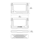 D03 Lite Dapper Rail Wallet