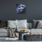 Owl Twins Print On Acrylic Glass by Paul Haag
