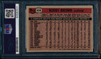 Bobby Brown Signed/Auto 1981 TOPPS Card #418 New York Yankees PSA/DNA