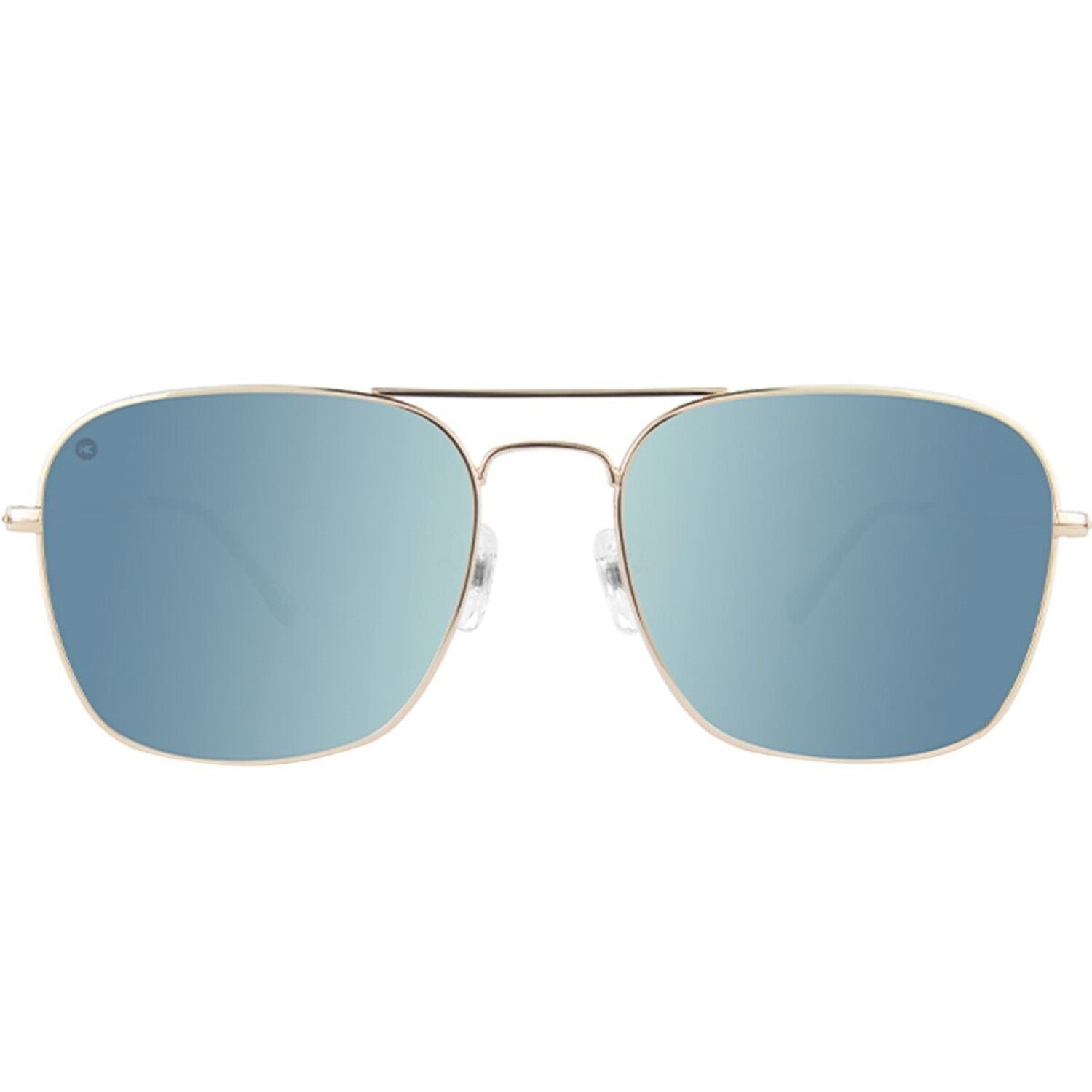 Mount Evans Polarized Sunglasses // Gold + Sky Blue