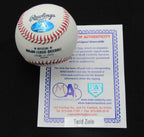 Todd Zeile Signed/Auto Yankees 100th OML Baseball MAB 187065