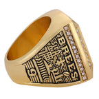 2010 New Orleans Saints Super Bowl XLIV Championship Ring & Trophy Set