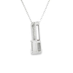 .06ct Zircon Diamond Fashion Pendants 10KT White Gold