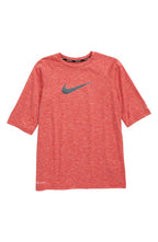 Nike Kids Dry Short Sleeve Rashguard - University Red