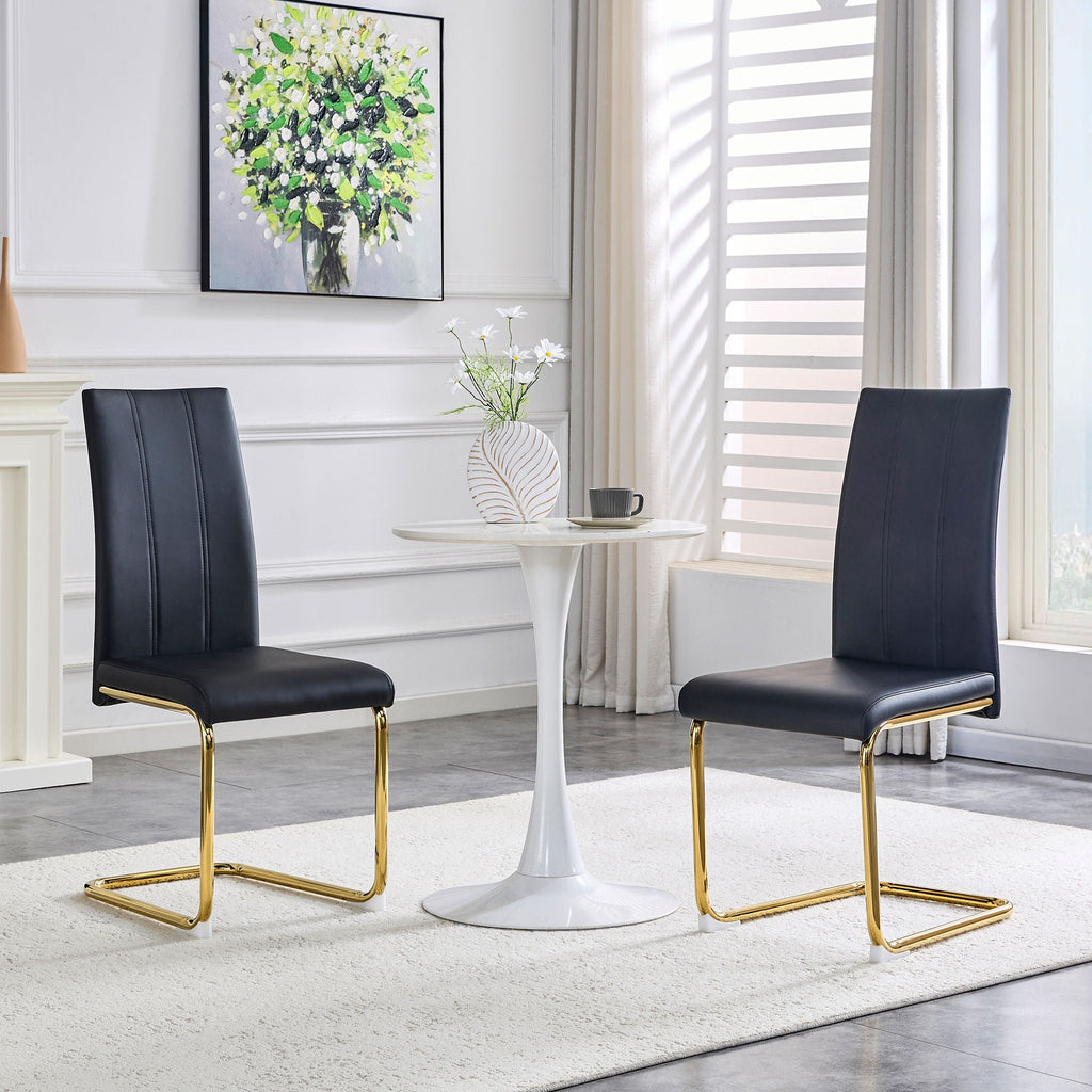 Luxury Aesthetic Upholstered Dining Chairs