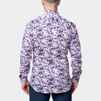 Fibonacci Rad Button-Up // Blue