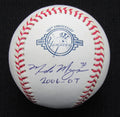 Mike  Myers Signed/Auto Yankees 100th OML Baseball JSA Inscr  186766