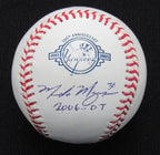 Mike  Myers Signed/Auto Yankees 100th OML Baseball JSA Inscr  186766