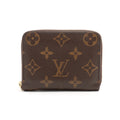 Louis Vuitton Monogram Zippy Coin Case // Brown
