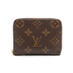Louis Vuitton Monogram Zippy Coin Case // Brown