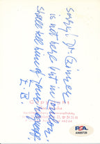 Elisabeth Bergner Signed/Auto Vintage 4x6 B/W Postcard Actress PSA/DNA 192282