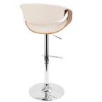 Curvo - Mid Century Modern Adjustable Barstool With Swivel (#2)