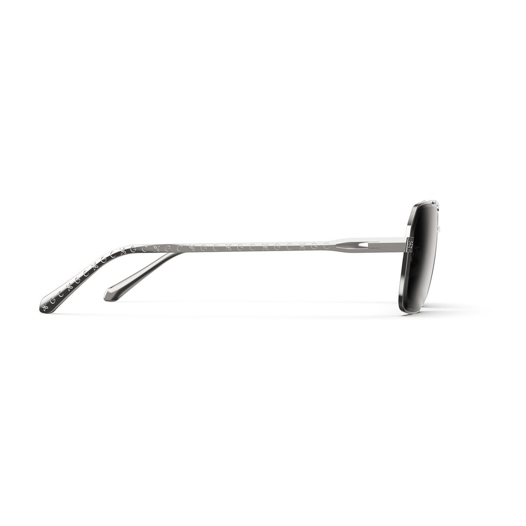 Glider Sunglasses // Silver