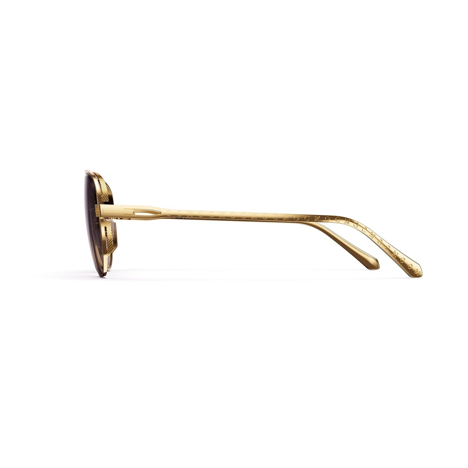 Pilot Sunglasses // Gold