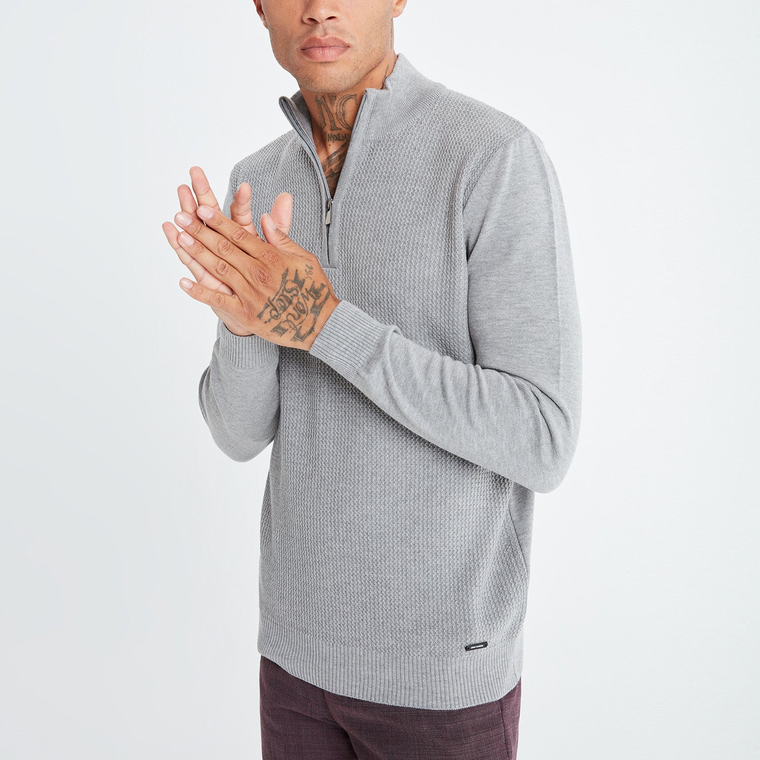 Jimmy Sanders // Kane Sweater // Gray