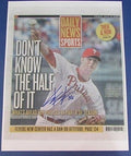 Kyle Kendrick Phillies Signed 11X14 Daily News Print 7-13-2007 123196