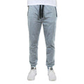 French Terry Slim Fit Zipper Pocket Joggers // Heather Gray