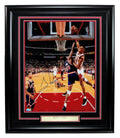 Scottie Pippen HOF Autographed 16x20 Photo Bulls Framed Beckett 176740