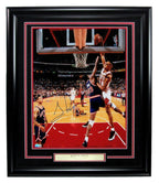 Scottie Pippen HOF Autographed 16x20 Photo Bulls Framed Beckett 176740