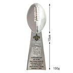2010 New Orleans Saints Super Bowl XLIV Championship Ring & Trophy Set
