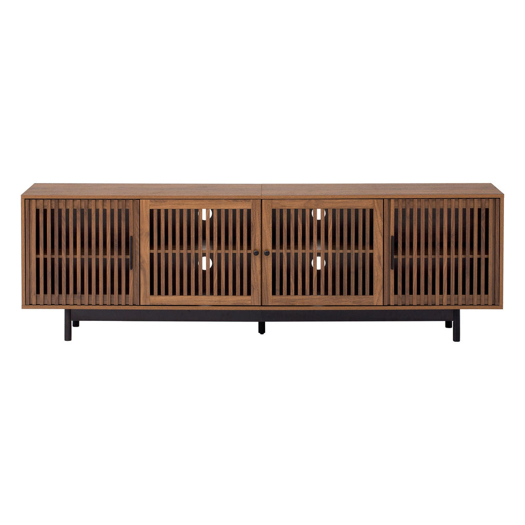 TV Stand For TVs, With Closed Storage - Walnut