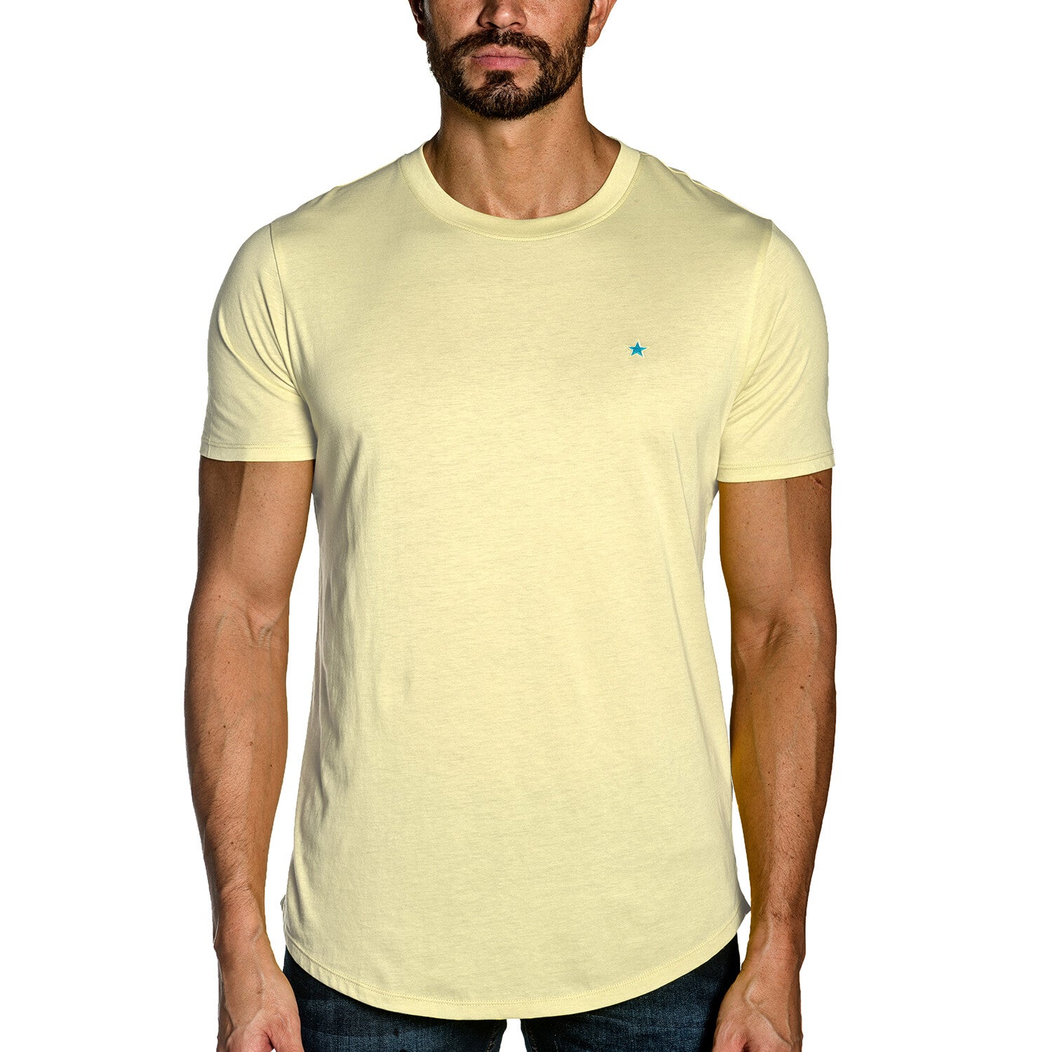 Liam Short Sleeve T-Shirt // Pastel Yellow