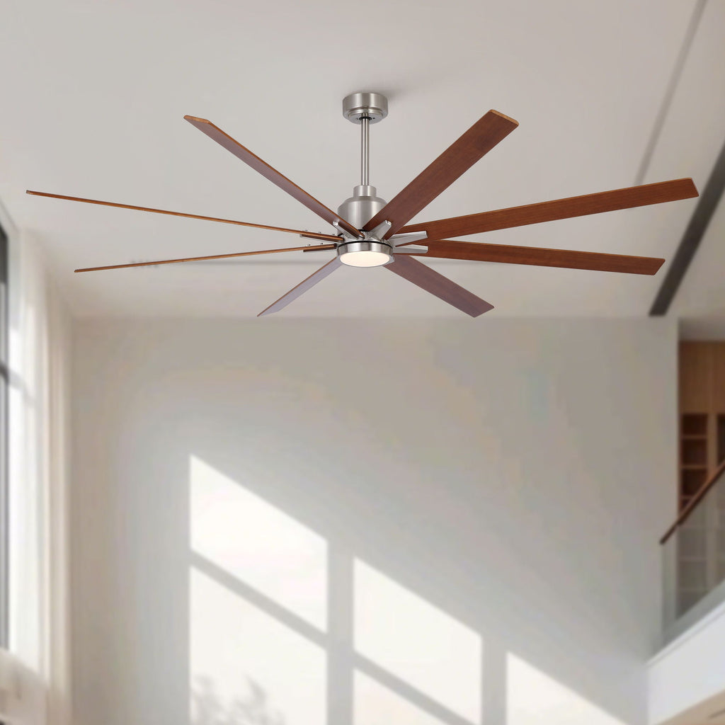 Oversized Large Ceiling Fan, 8 Blades