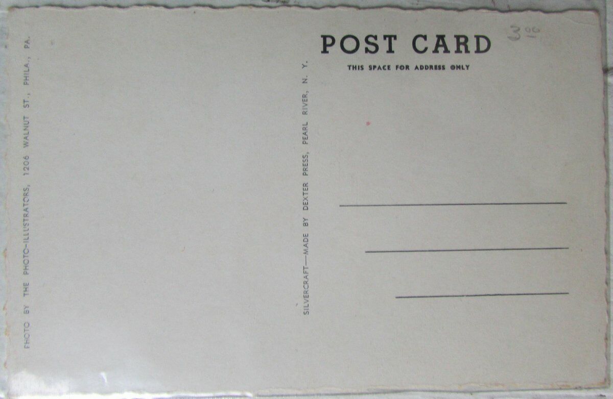 1952 Army-Navy Game Municipal Stadium Philadelphia PA  Postcard 147266