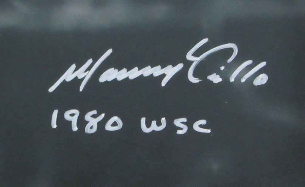 Manny Trillo Philadelphia Phillies Signed/Inscribed 11x14 Photo JSA 167292