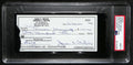Johnny Unitas HOF Signed/Autographed 2000 Bank Check Colts PSA/DNA MINT 9 189578