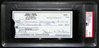 Johnny Unitas HOF Signed/Autographed 2000 Bank Check Colts PSA/DNA MINT 9 189578