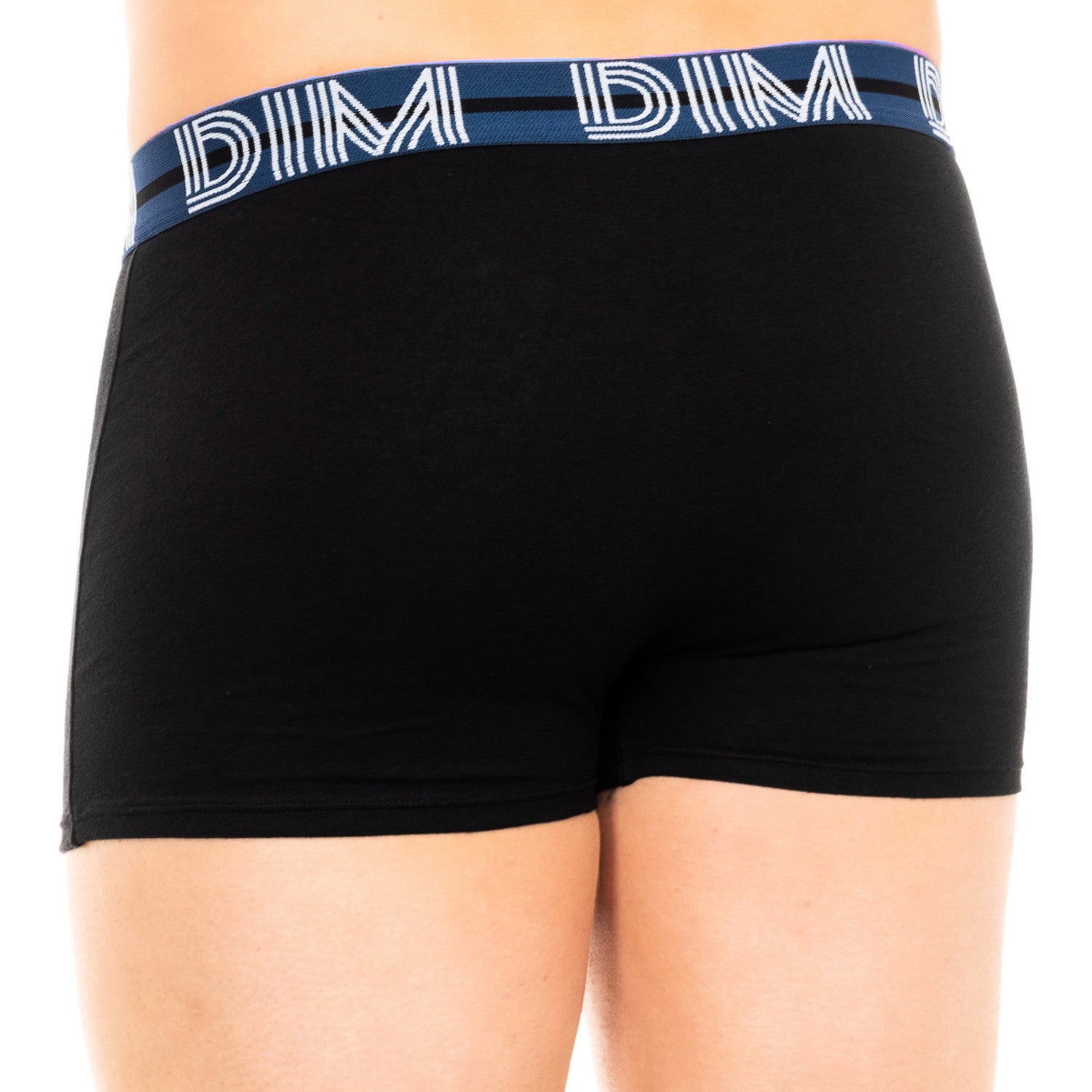 Powerful Boxers // Blue + Yellow + Black // Pack of 3