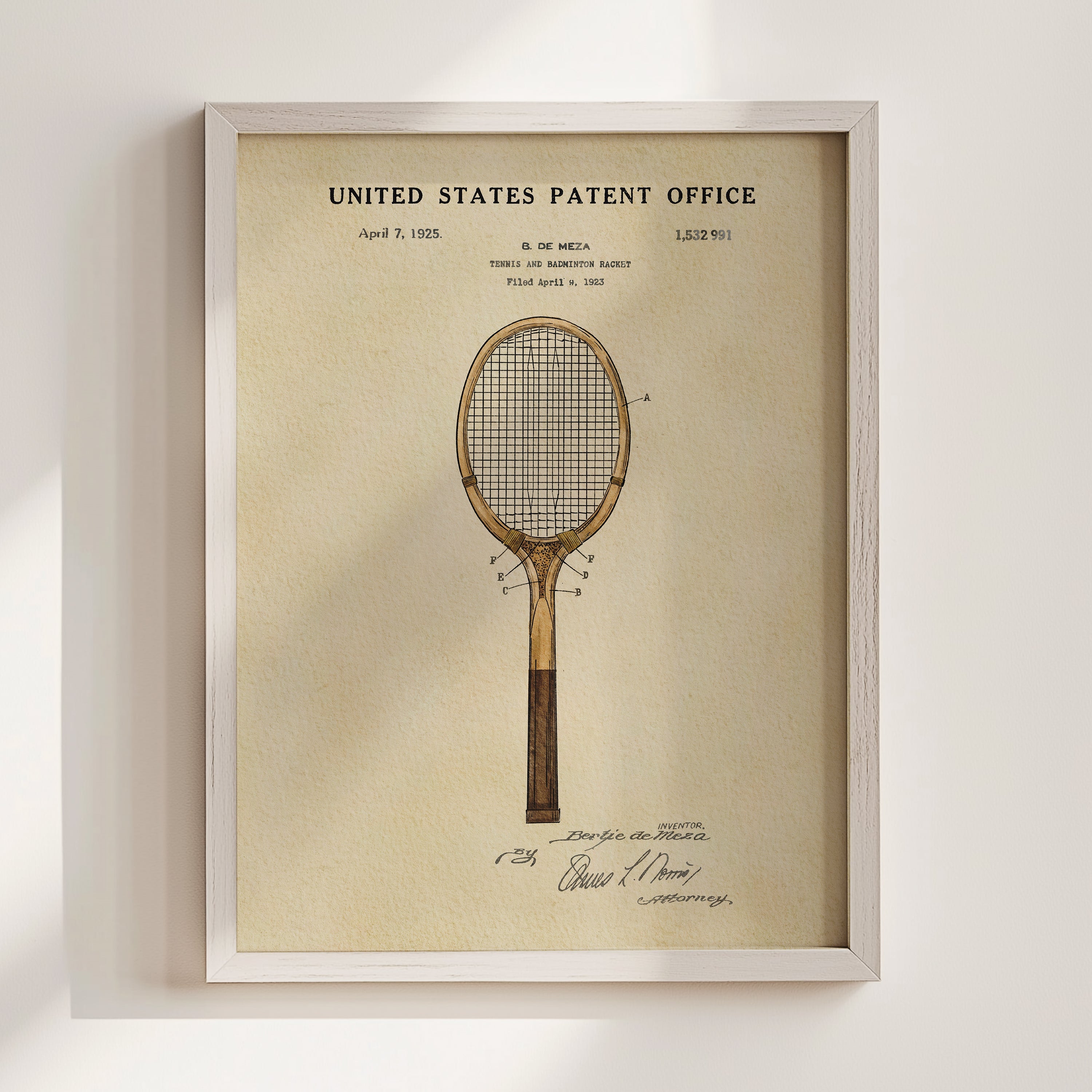 Tennis Racket (1925)