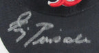 Jimmy Piersall Signed New Era Fitted Baseball Hat Boston Red Sox Fleer 188013