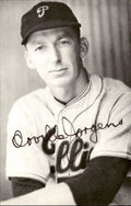 Orville Jorgens Phillies d. 1992 Signed/Autographed 3x5  Photo 178496