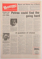 October 14, 1988 Boxing News Magazine Duke McKenzie 167734
