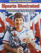 Pete Rose Cincinnati Reds Autographed/Signed 16x20 Photo JSA 189708