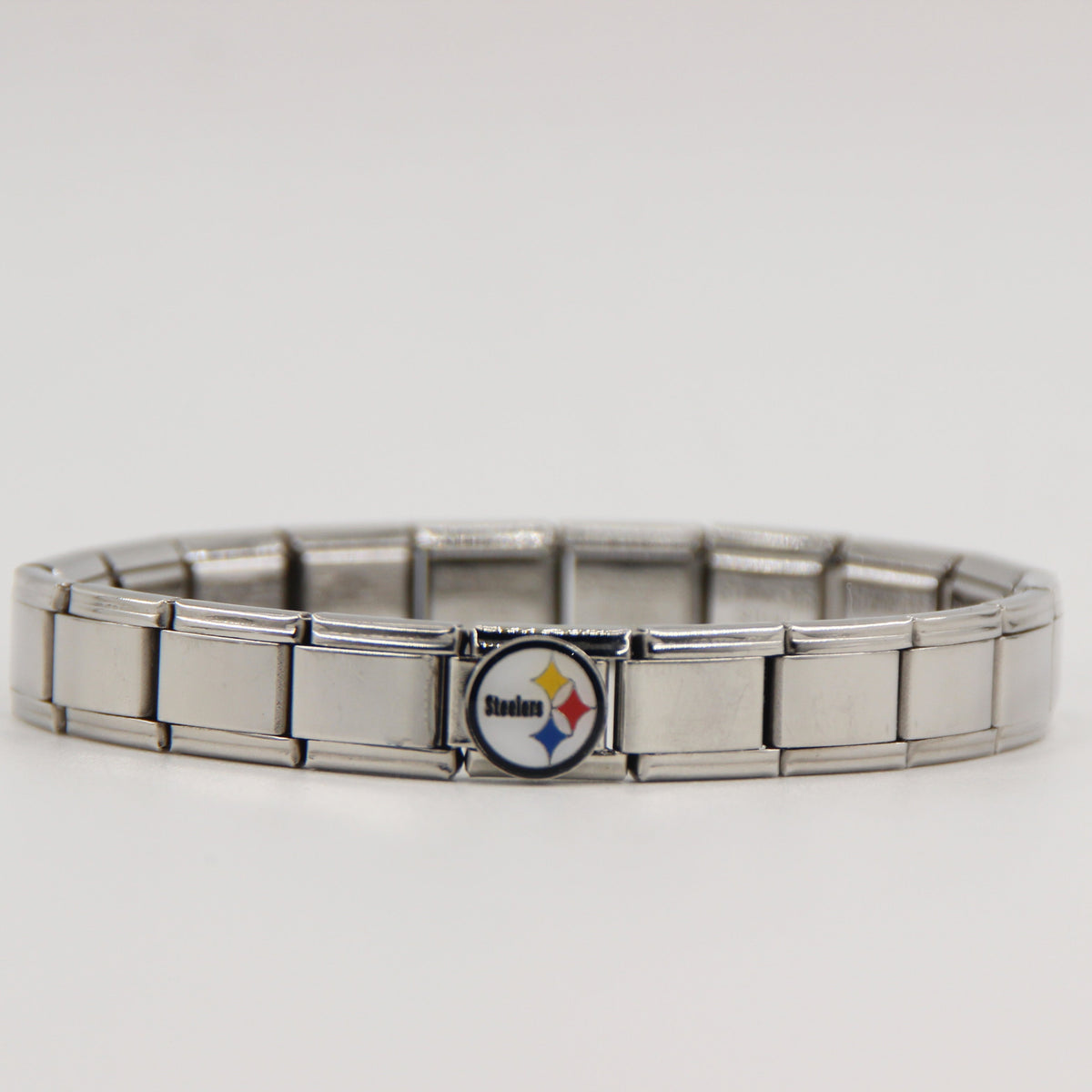 Football Team Logo Italian Charm Bracelet – Custom Gifts for Fans