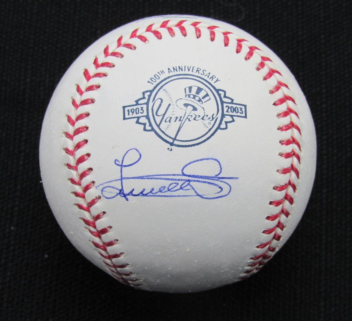 Luis Severino Signed/Auto Yankees 100th OML Baseball MAB 187091