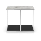 Ann Side Table // White Marble