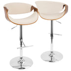 Curvo - Mid Century Modern Adjustable Barstool With Swivel (#2)