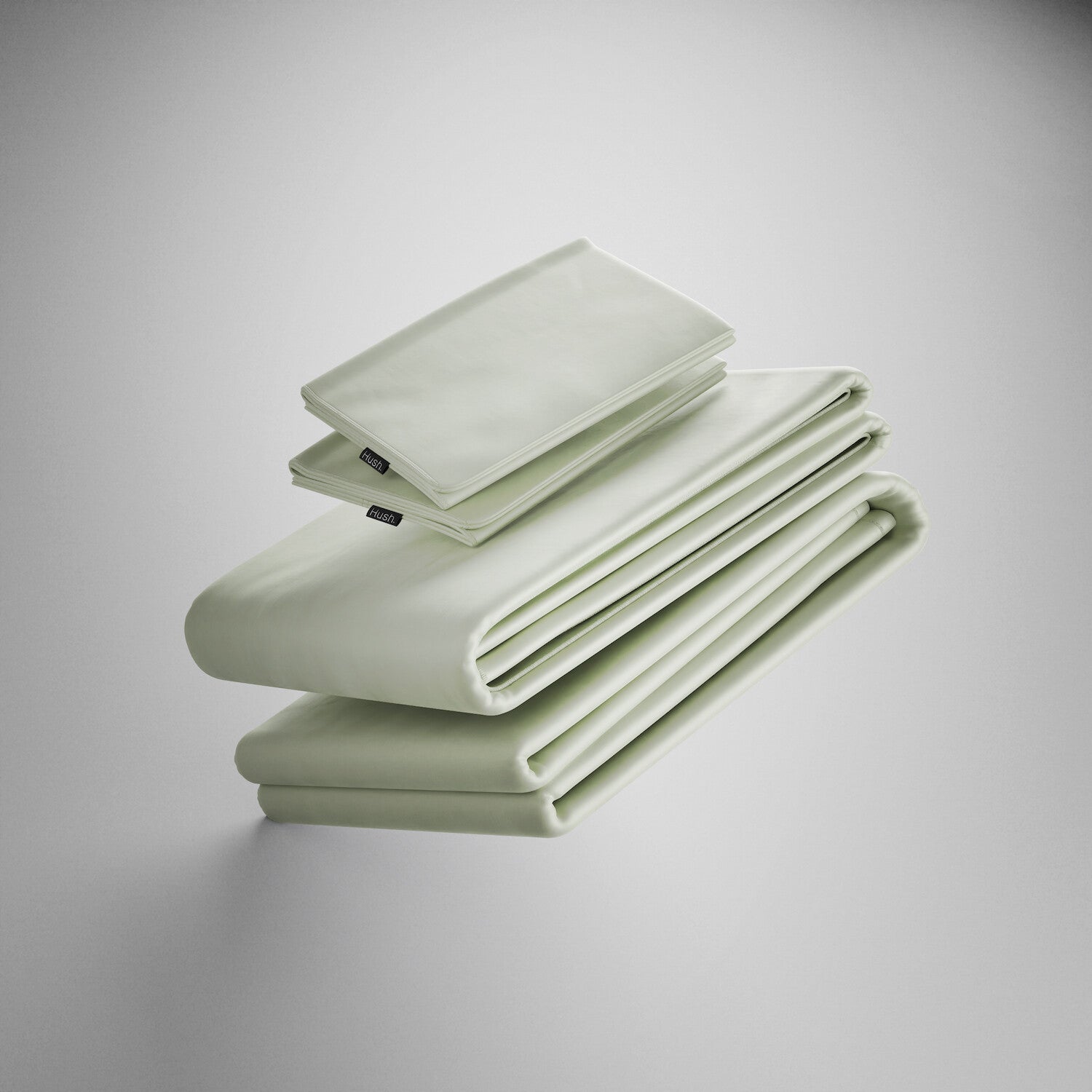 Hush Iced Sheet and Pillowcase Set - Sage